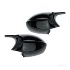 BMW E90/E92/E81/E82/E87 2005-2009 - Peilinkuoret M3-look kiiltävän musta
