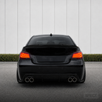 BMW E60 2003-2010 - PSM Style takaspoileri kiiltävän musta