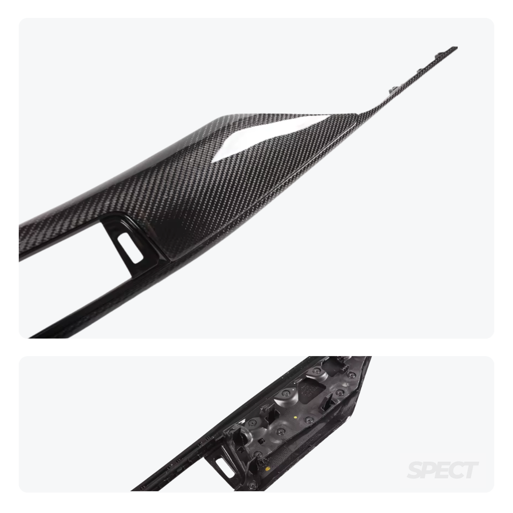 BMW F-sarja F30/F32/F31 - Hiilikuitu listat sisustaan GetCarbon™