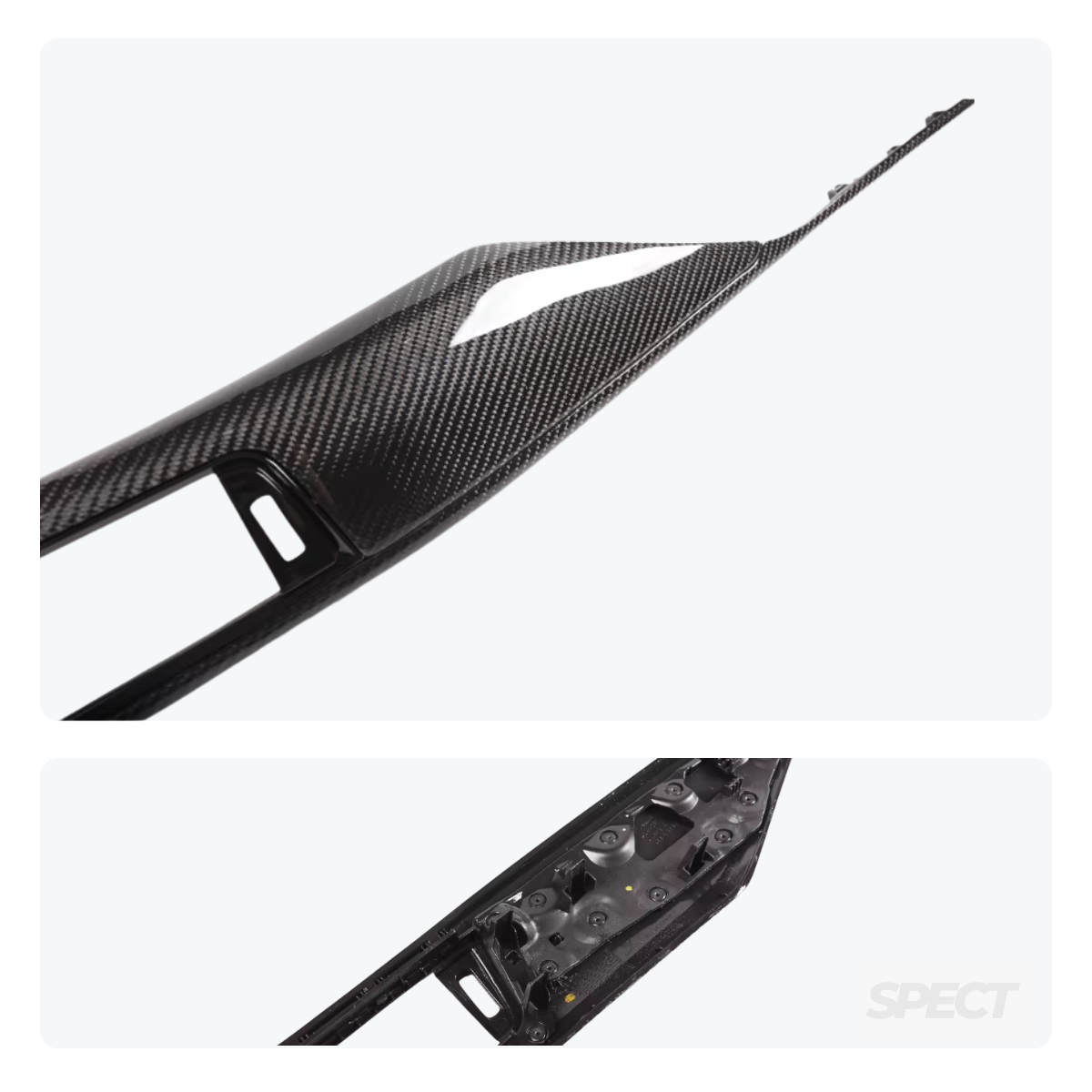 BMW F-sarja F30/F32/F31 - Hiilikuitu listat sisustaan GetCarbon™
