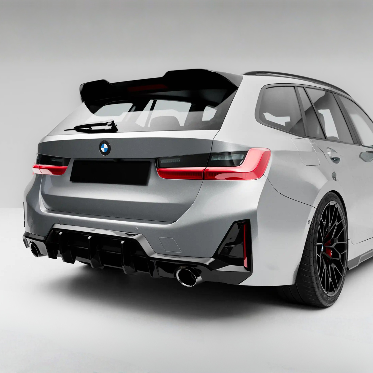 BMW G21/G81 2019-2026 - Takaspoileri kiiltävän musta Touring