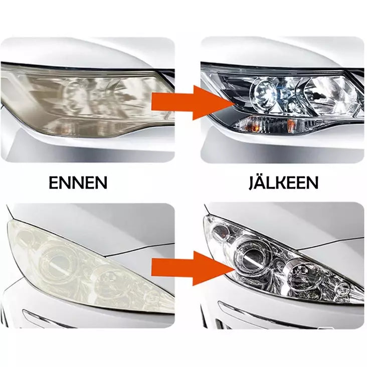 Ajovalojen kirkastussarja porakoneeseen Visbella