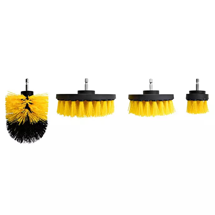 Porakoneharjasetti 4 kpl – tehopuhdistaja