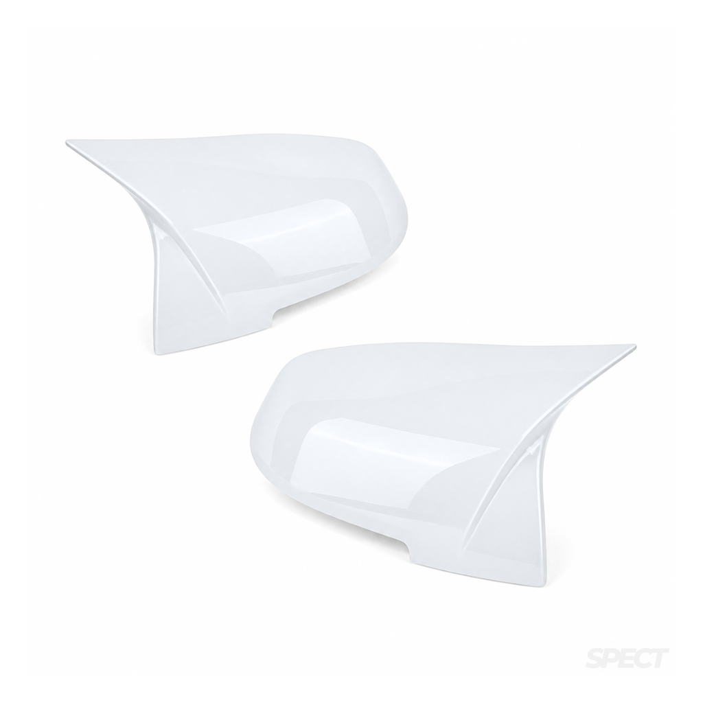 BMW F20/F21/F22/F30/F32/F87 2012-2019 - Peilinkuoret kiiltävän valkoinen M-Performance