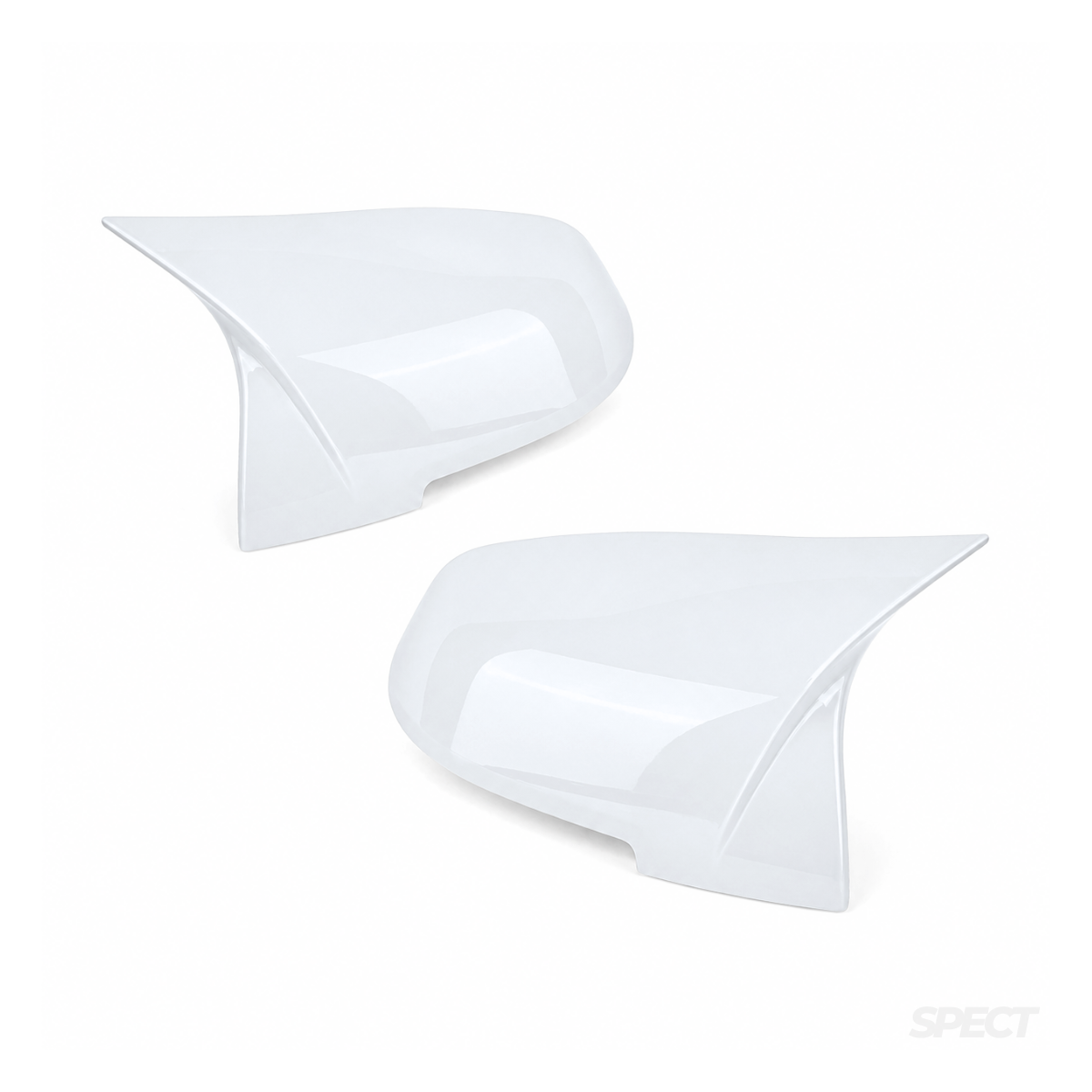 BMW F20/F21/F22/F30/F32/F87 2012-2019 - Peilinkuoret kiiltävän valkoinen M-Performance